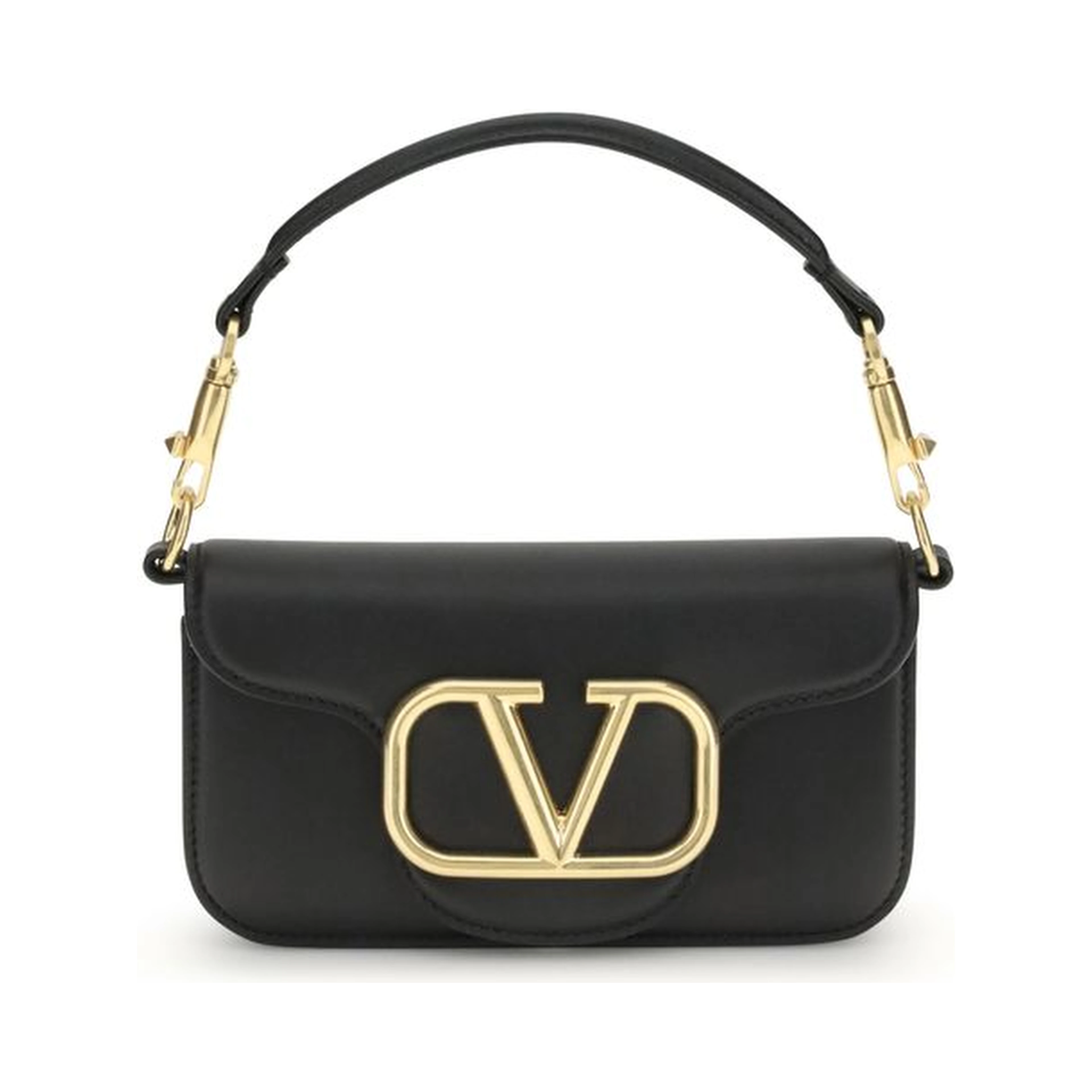 Black Calf Leather Bos Taurus Shoulder Bag