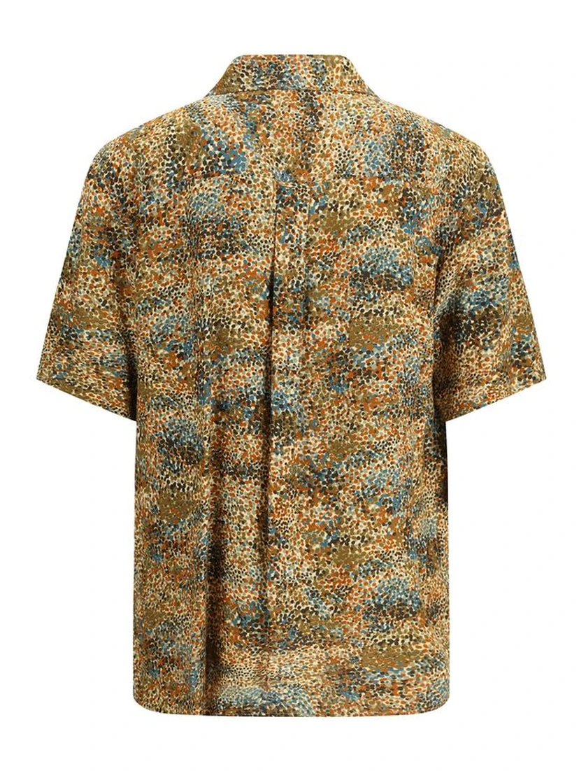 Multicolor Viscose Pattern Shirt