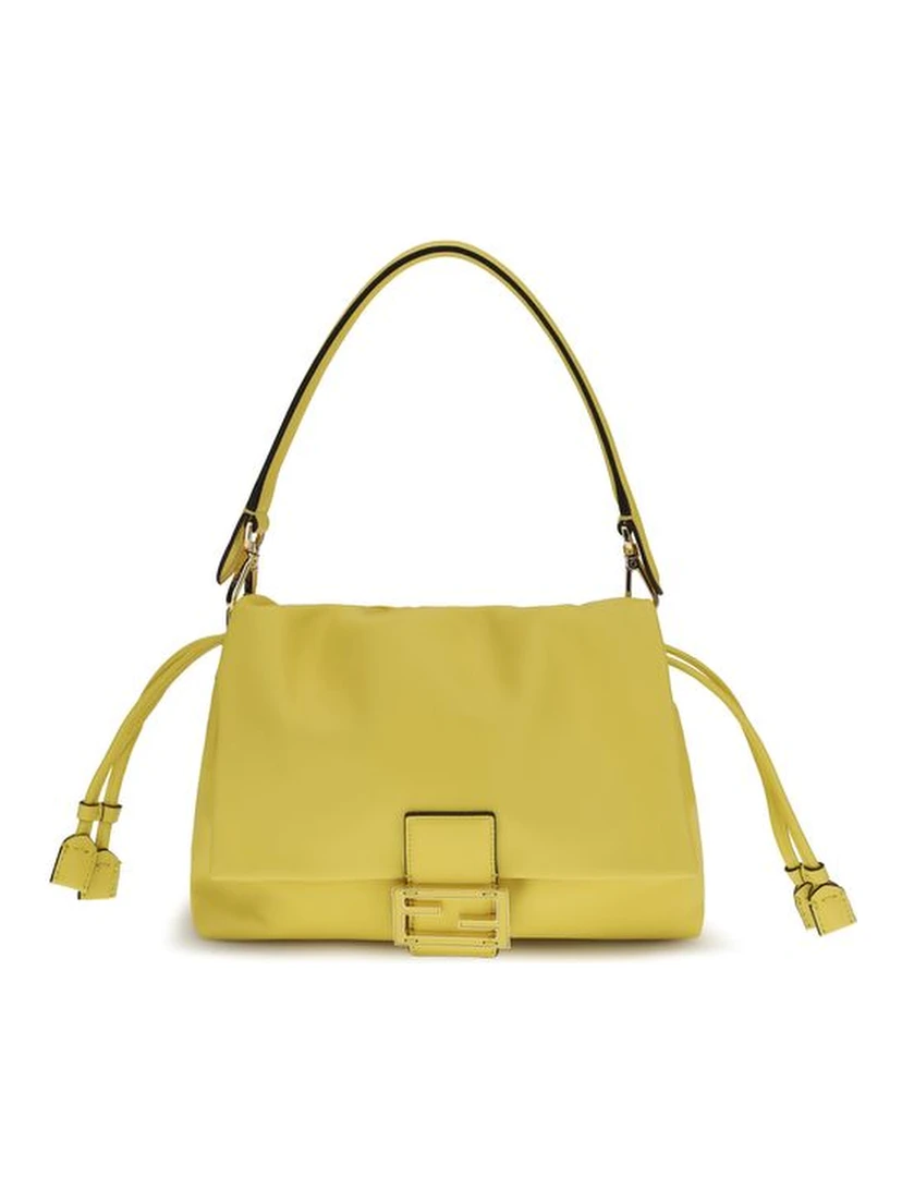 Bicolor Calf Leather Bos Taurus Shoulder Bag