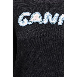 Gray Merino Wool Sweatshirt