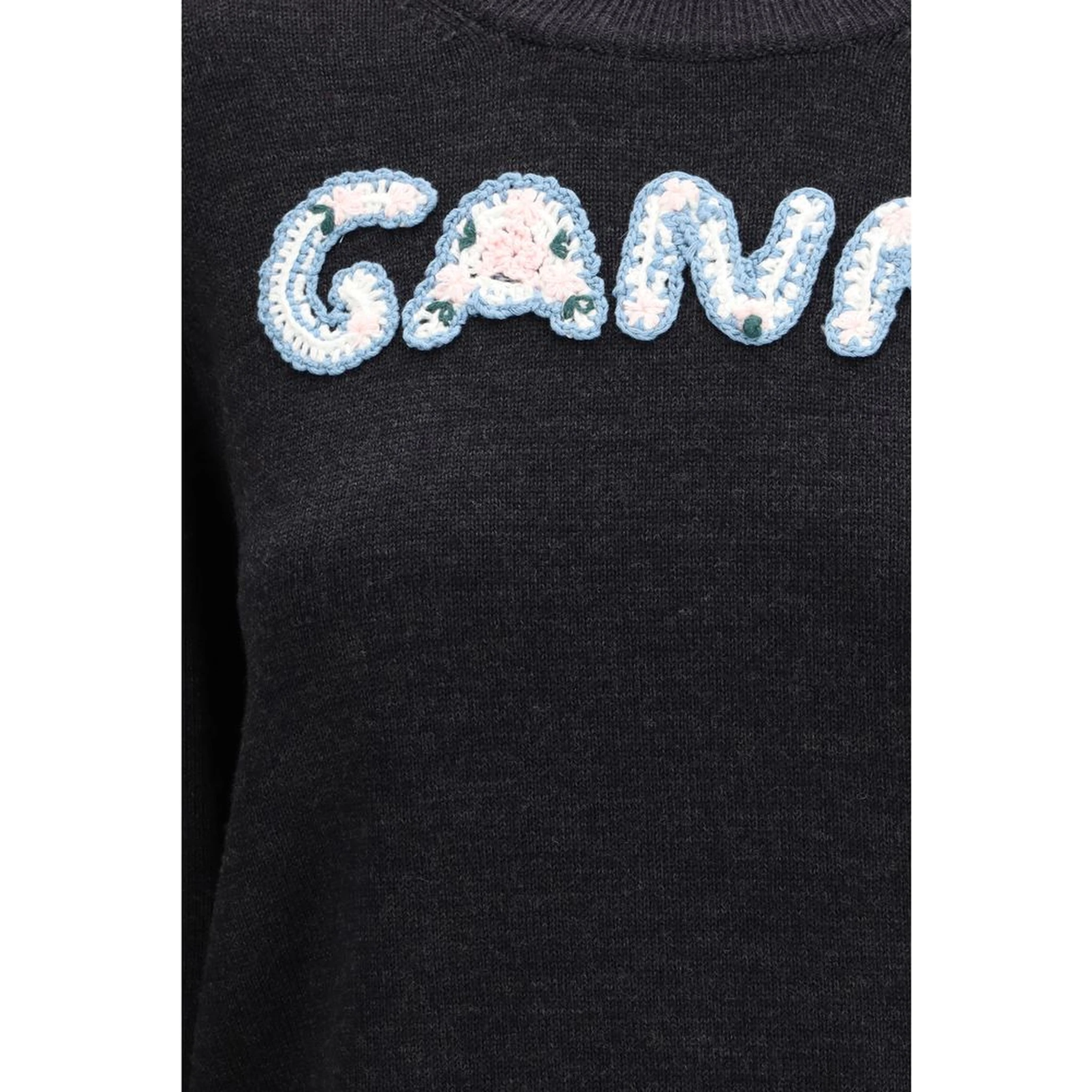 Gray Merino Wool Sweatshirt