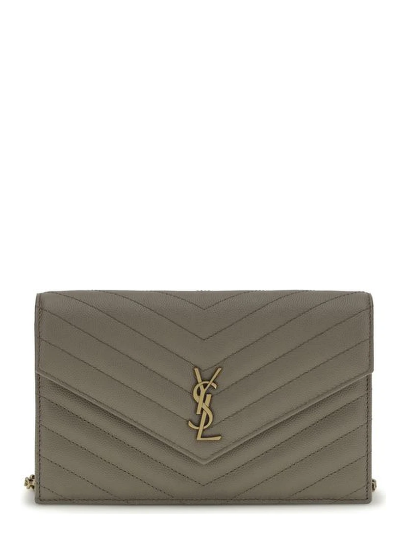 Gray Calf Leather Bos Taurus Wallet