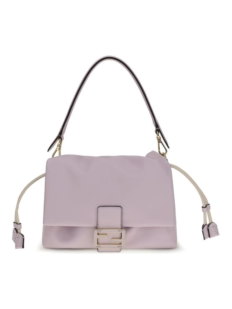 Purple Calf Leather Bos Taurus Shoulder Bag