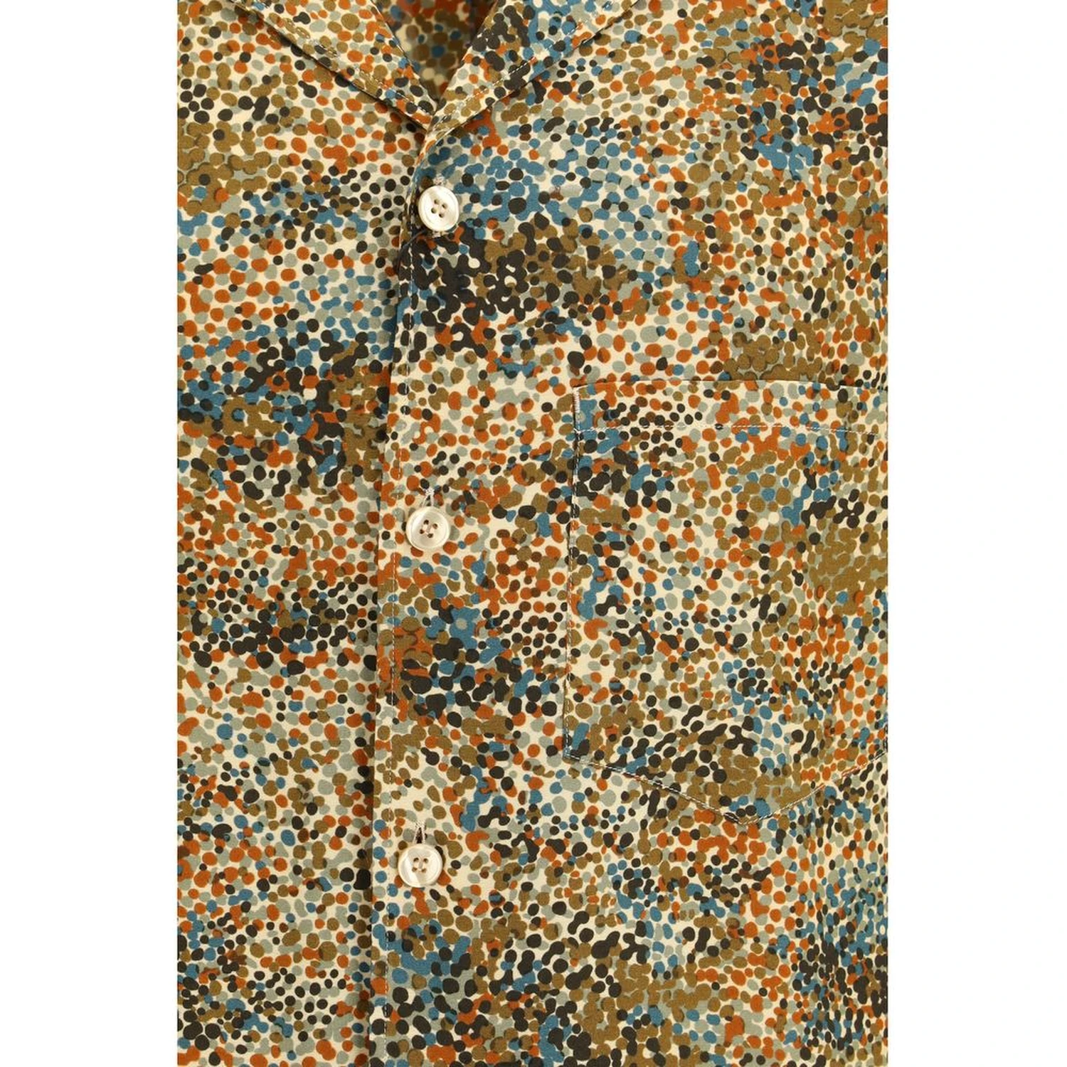 Multicolor Viscose Pattern Shirt