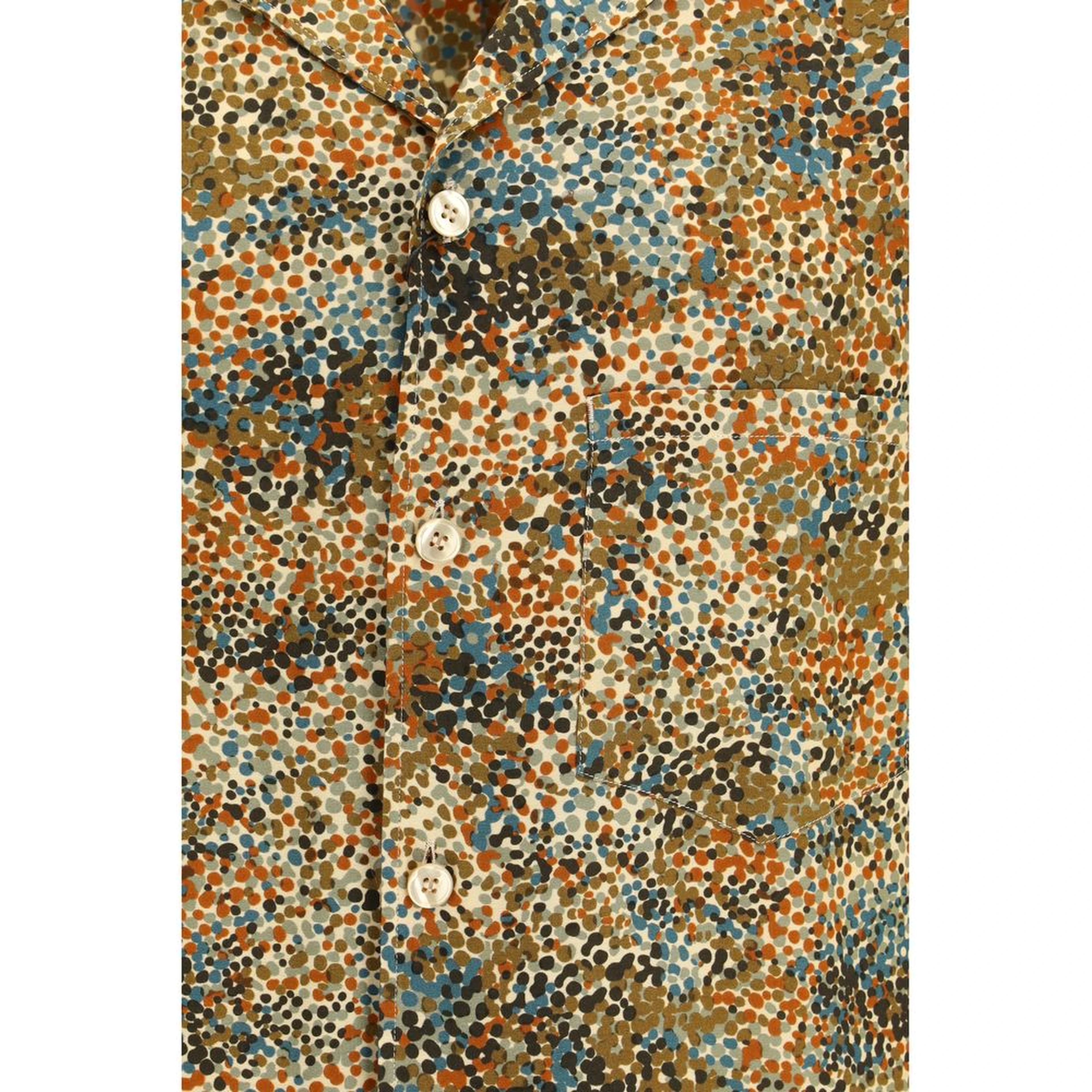 Multicolor Viscose Pattern Shirt