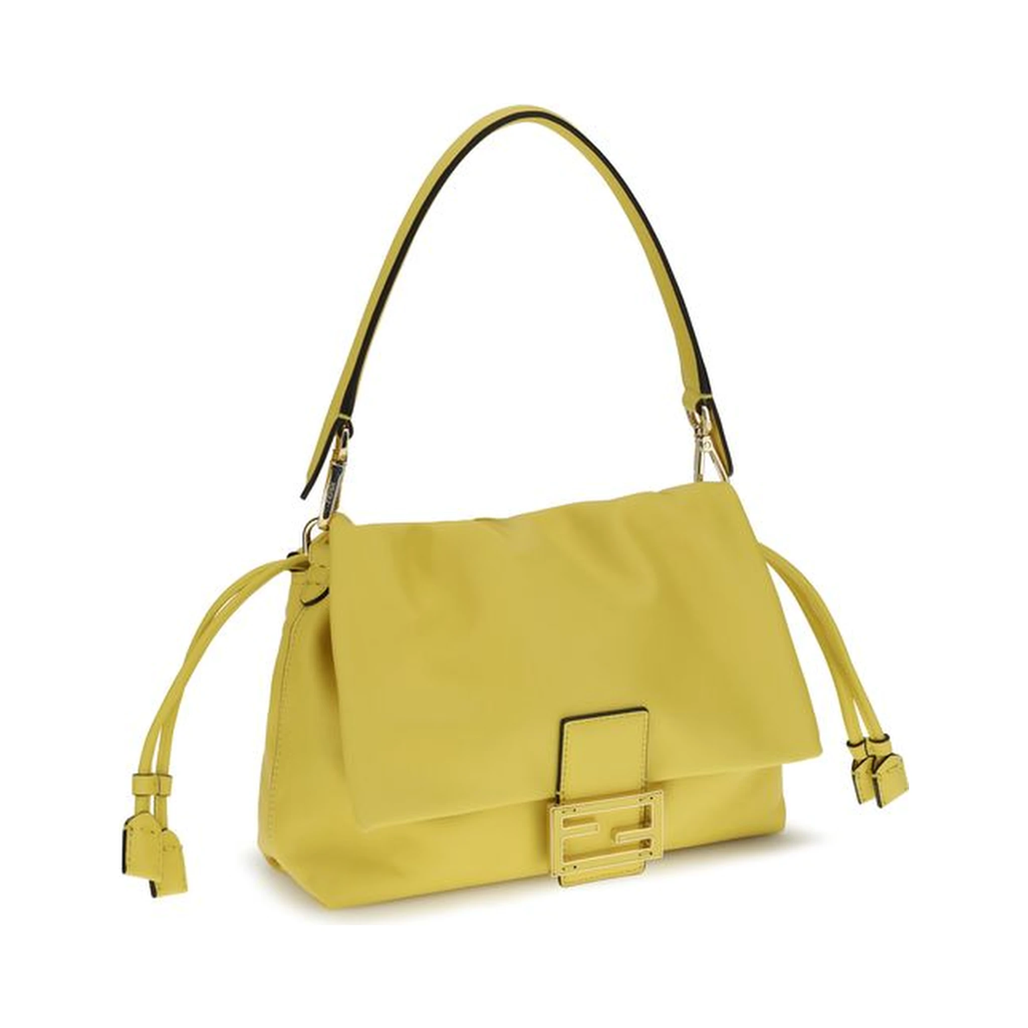 Bicolor Calf Leather Bos Taurus Shoulder Bag