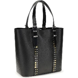 Black Calf Leather Bos Taurus Shoulder Bag