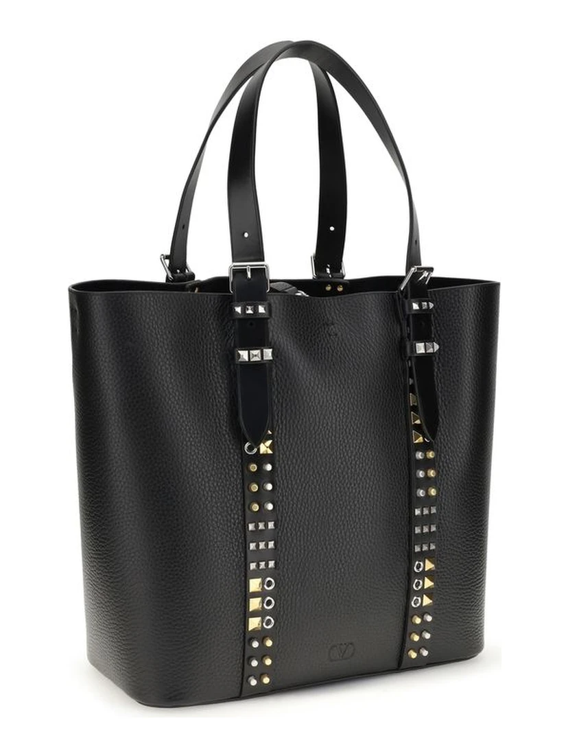 Black Calf Leather Bos Taurus Shoulder Bag
