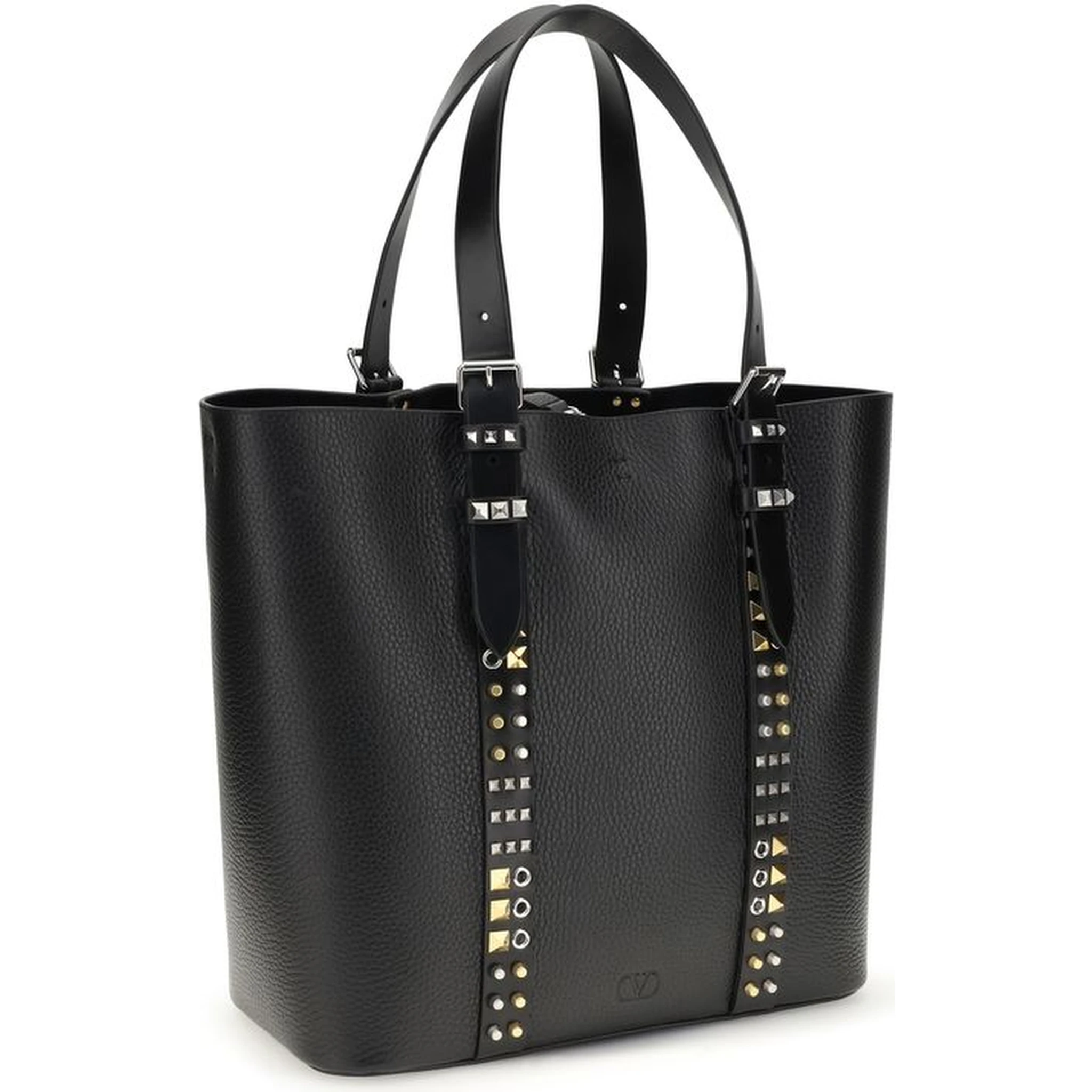 Black Calf Leather Bos Taurus Shoulder Bag