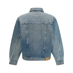 Blue Cotton Denim Jacket
