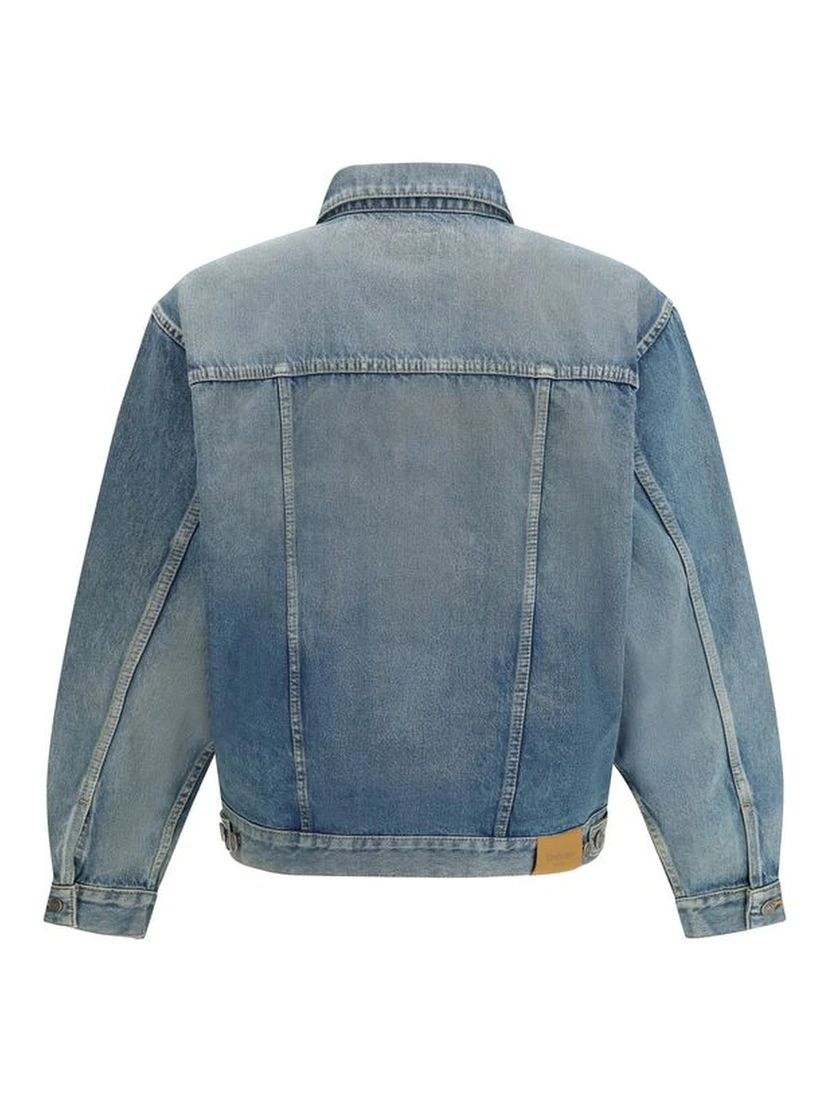 Blue Cotton Denim Jacket