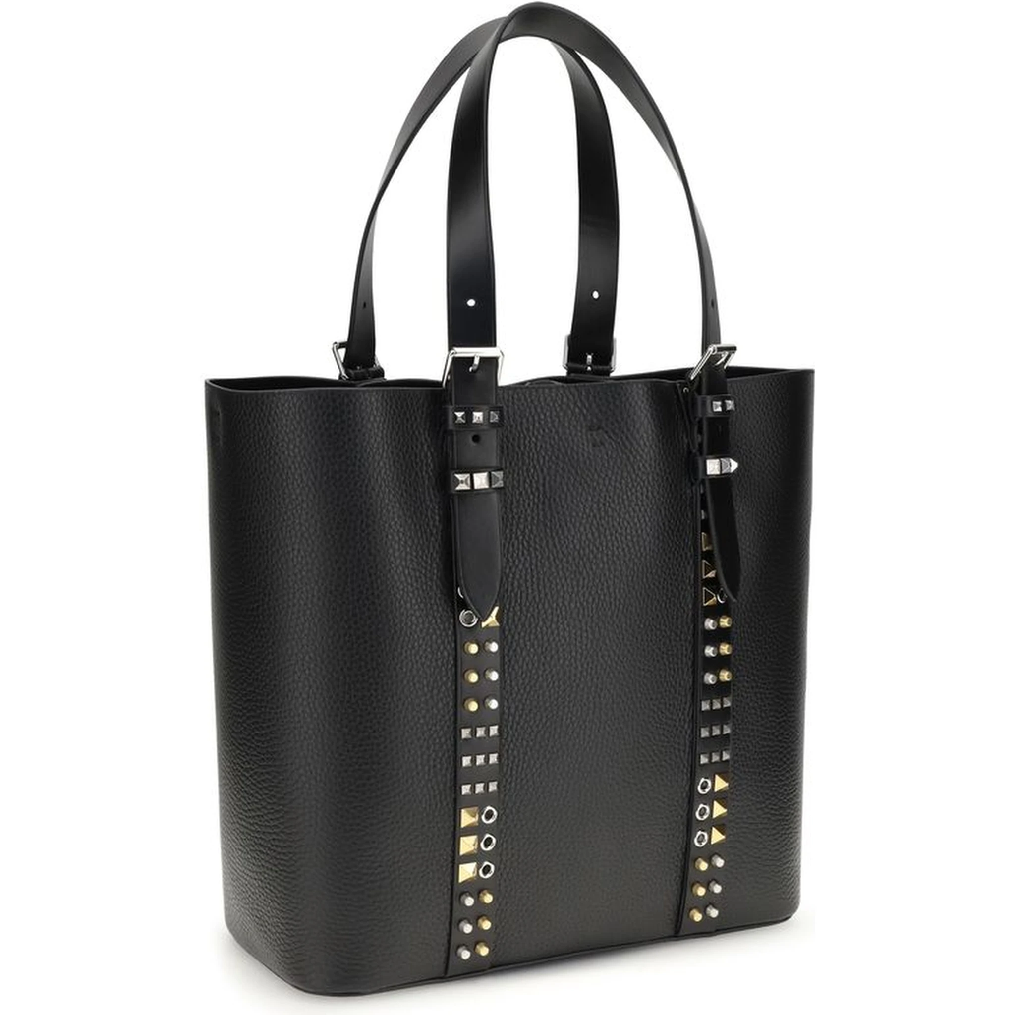 Black Calf Leather Bos Taurus Shoulder Bag