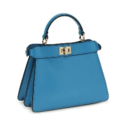 Blue Calf Leather Bos Taurus Shoulder Bag