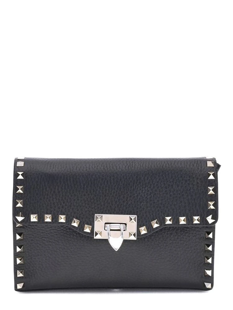 Black Calf Leather Bos Taurus Shoulder Bag