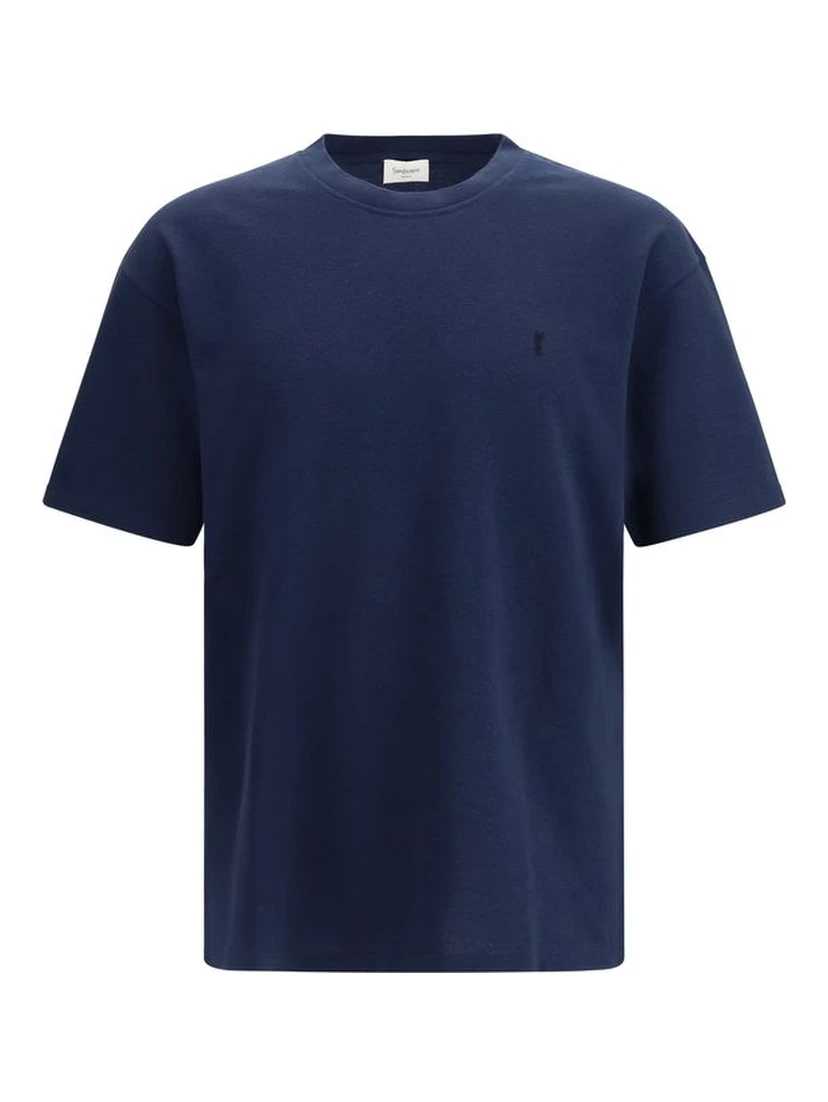Blue Cotton T-Shirt