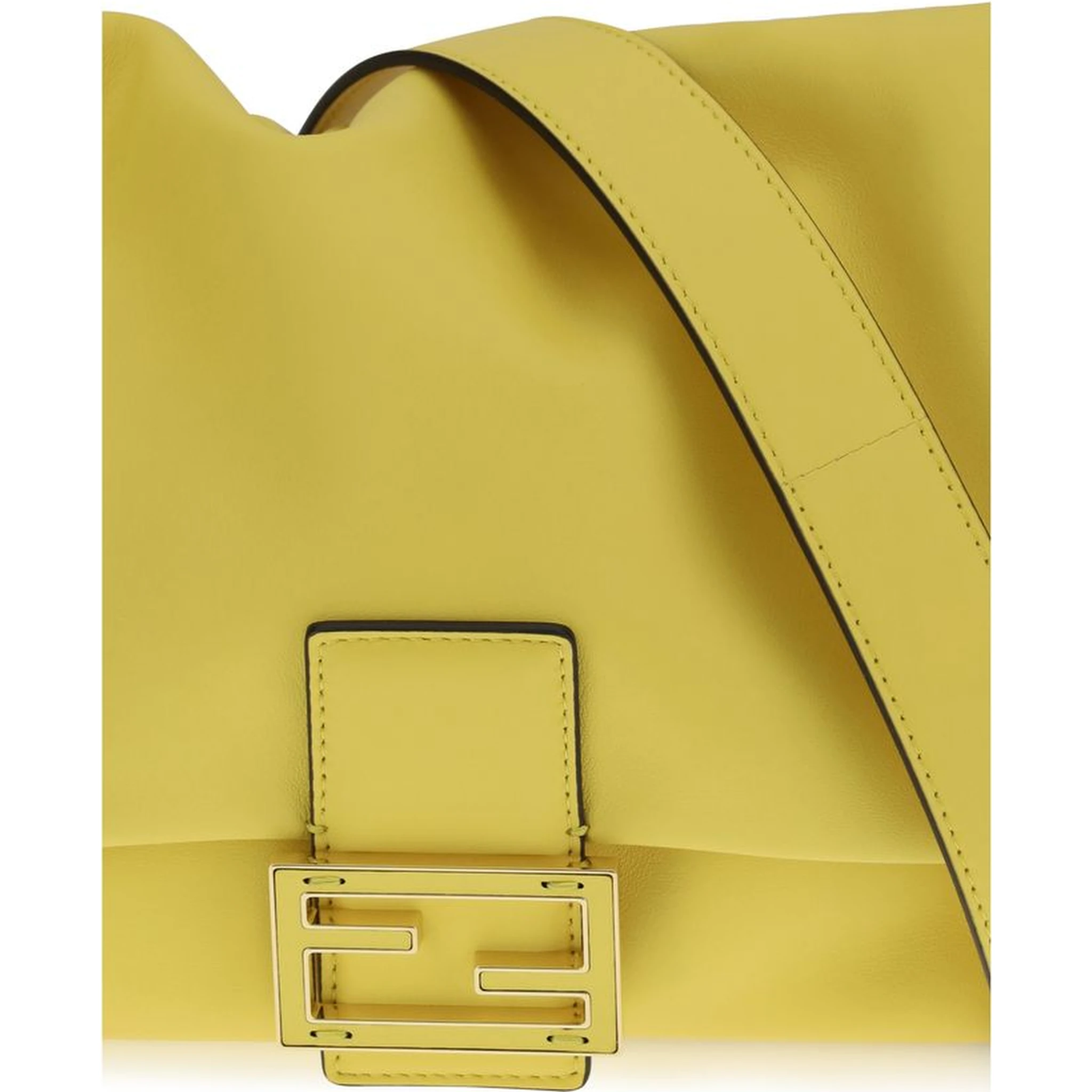 Bicolor Calf Leather Bos Taurus Shoulder Bag