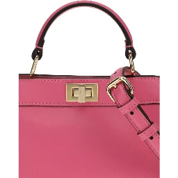 حقيبة كتف بوس توروس متعددة الألوان من جلد العجل