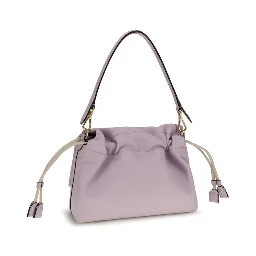 Purple Calf Leather Bos Taurus Shoulder Bag