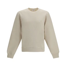 Beige Cotton Sweatshirt