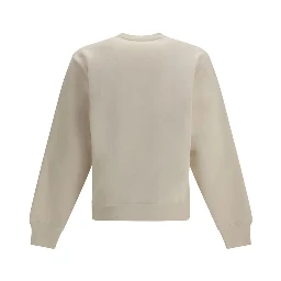 Beige Cotton Sweatshirt