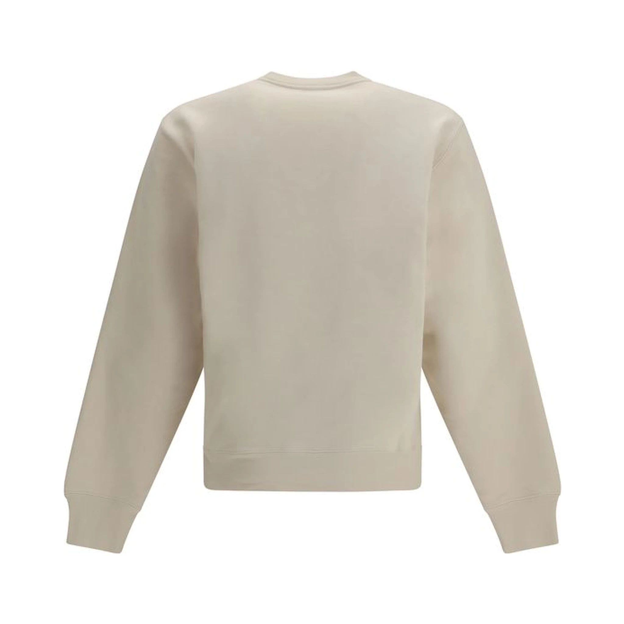 Beige Cotton Sweatshirt