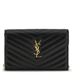 Black Calf Leather Bos Taurus Wallet