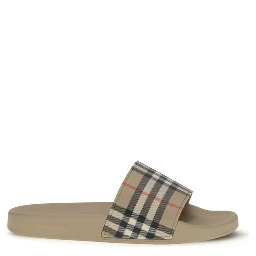 Beige Rubber Sandals