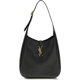 Black Calf Leather Bos Taurus Shoulder Bag