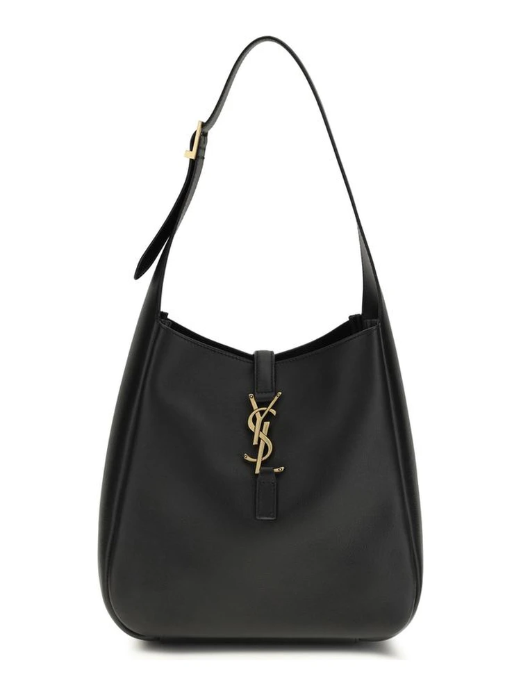 Black Calf Leather Bos Taurus Shoulder Bag