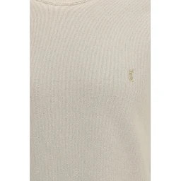 Beige Cotton Sweatshirt