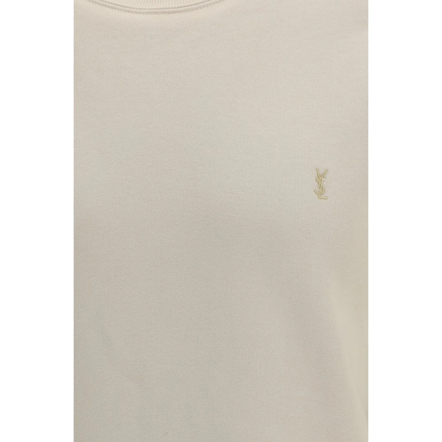 Beige Cotton Sweatshirt