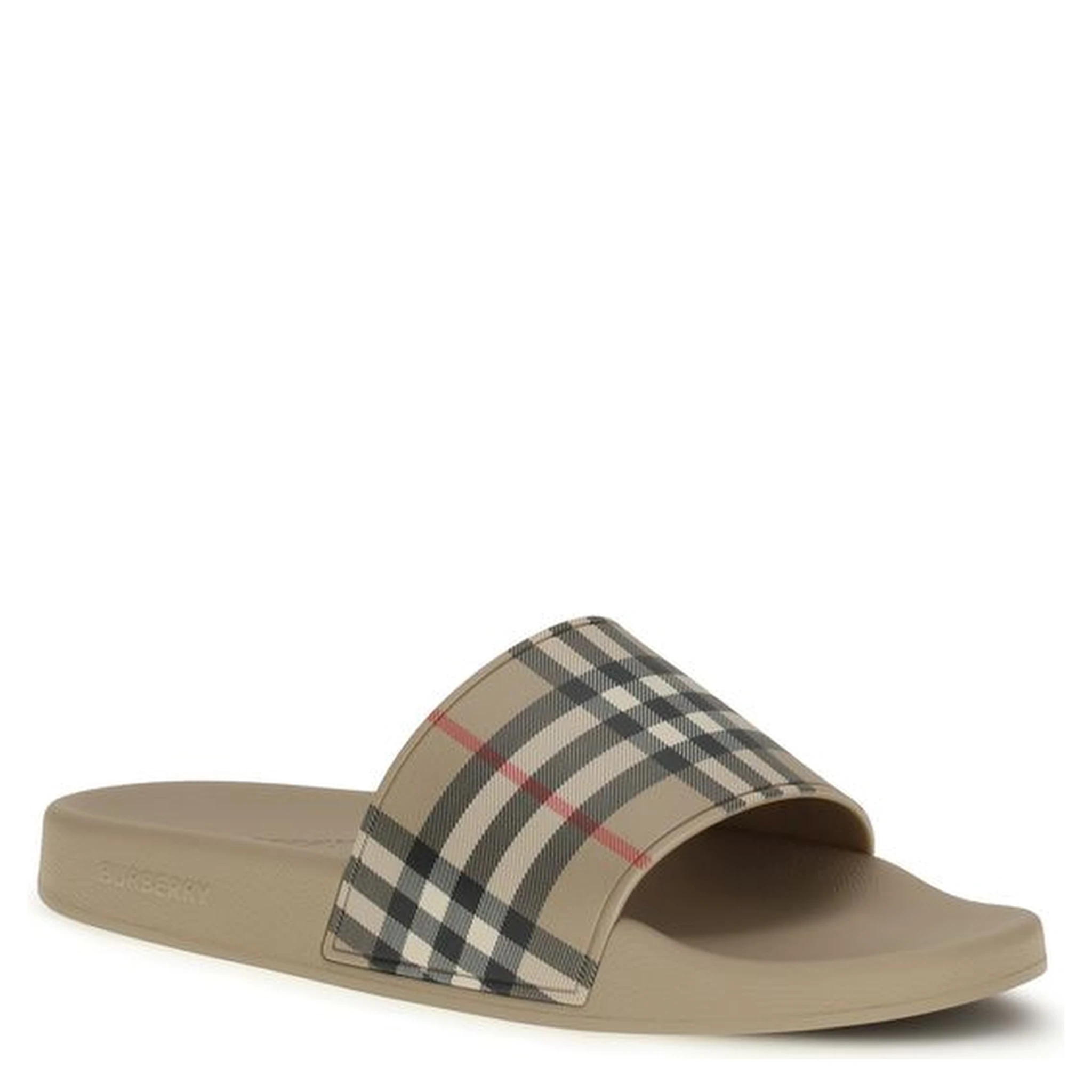 Beige Rubber Sandals