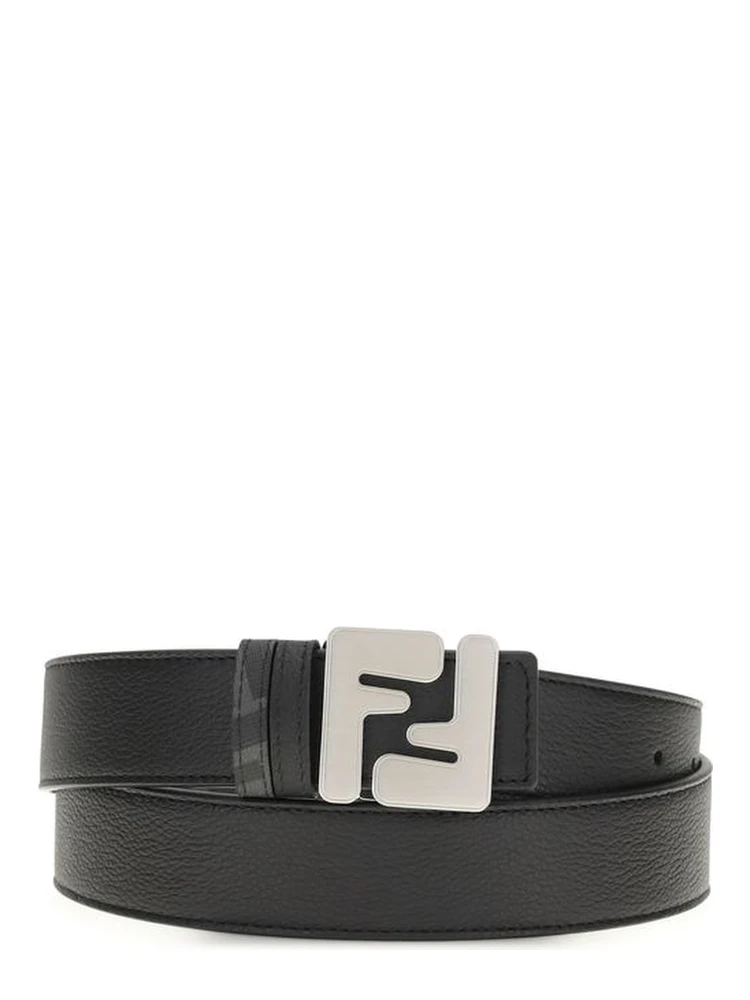 Black Calf Leather Bos Taurus Regular Belt