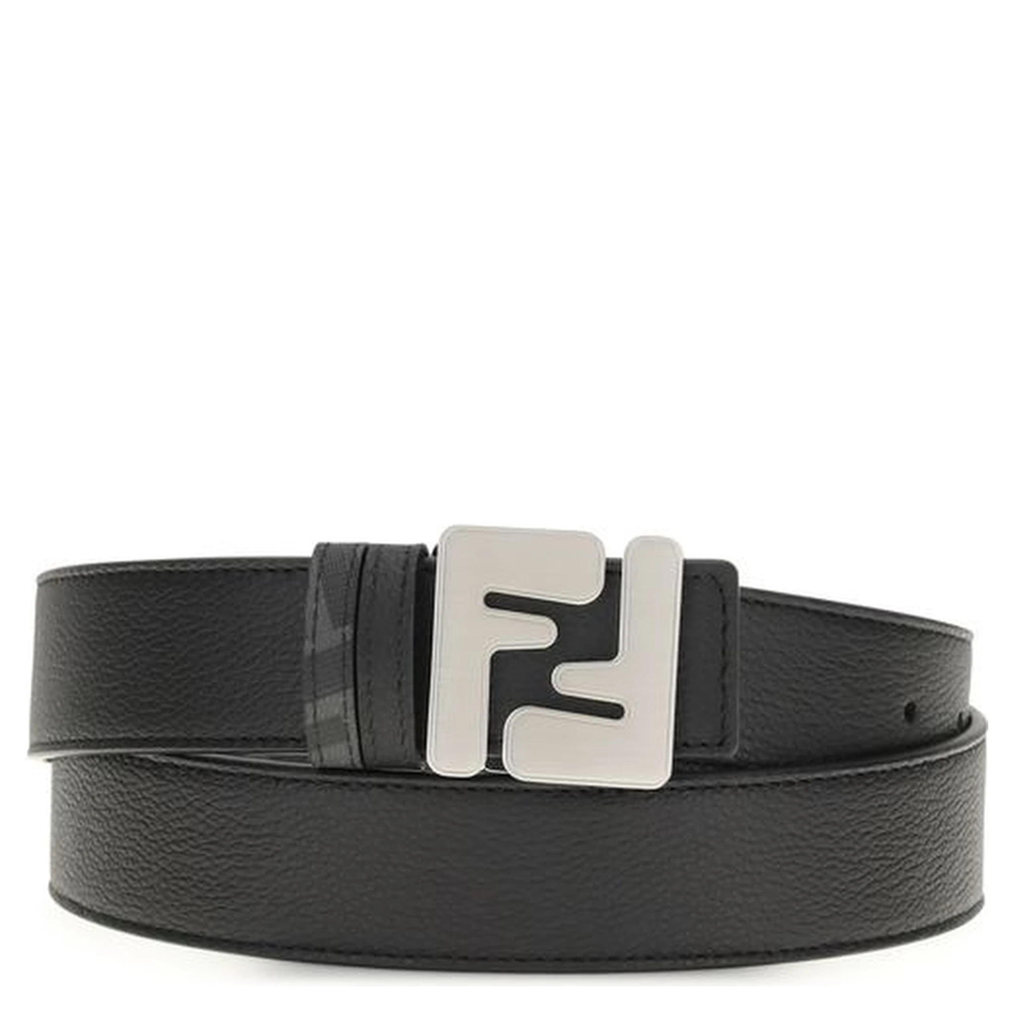 Black Calf Leather Bos Taurus Regular Belt