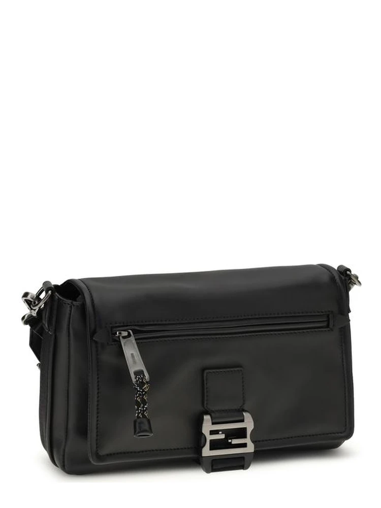 Black Calf Leather Bos Taurus Shoulder Bag alternative
