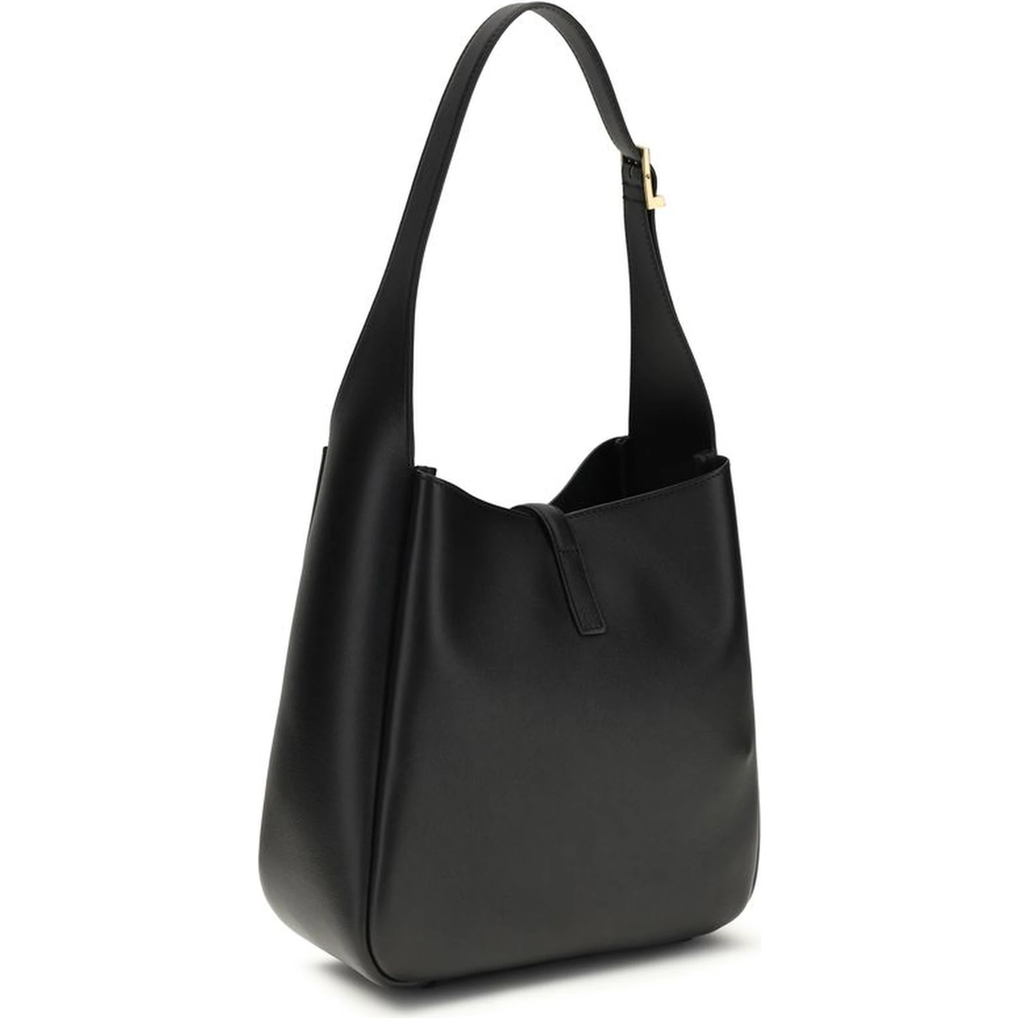 Black Calf Leather Bos Taurus Shoulder Bag
