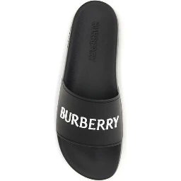 Black Rubber Slippers