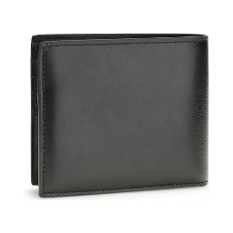 Black Calf Leather Bos Taurus Wallet