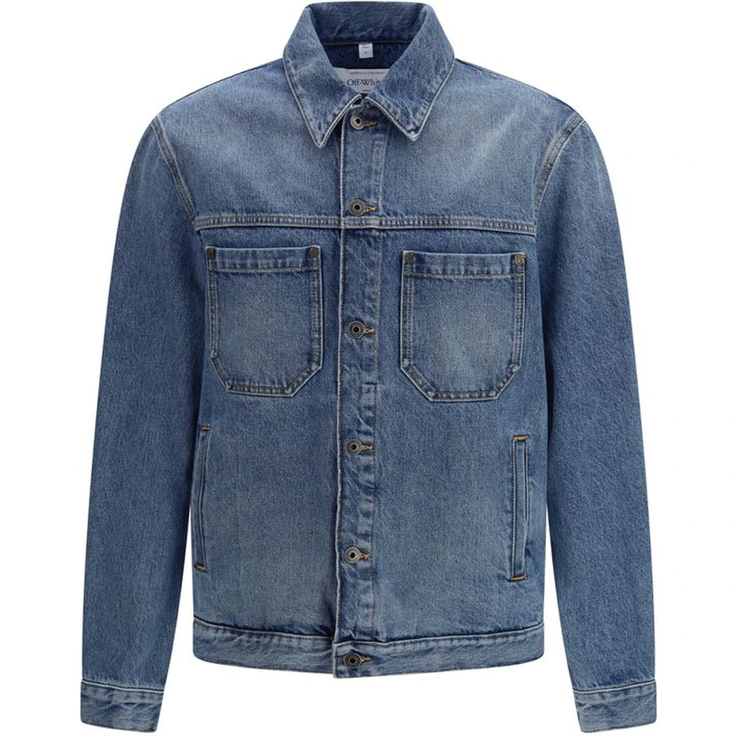 Blue Cotton Denim Jacket