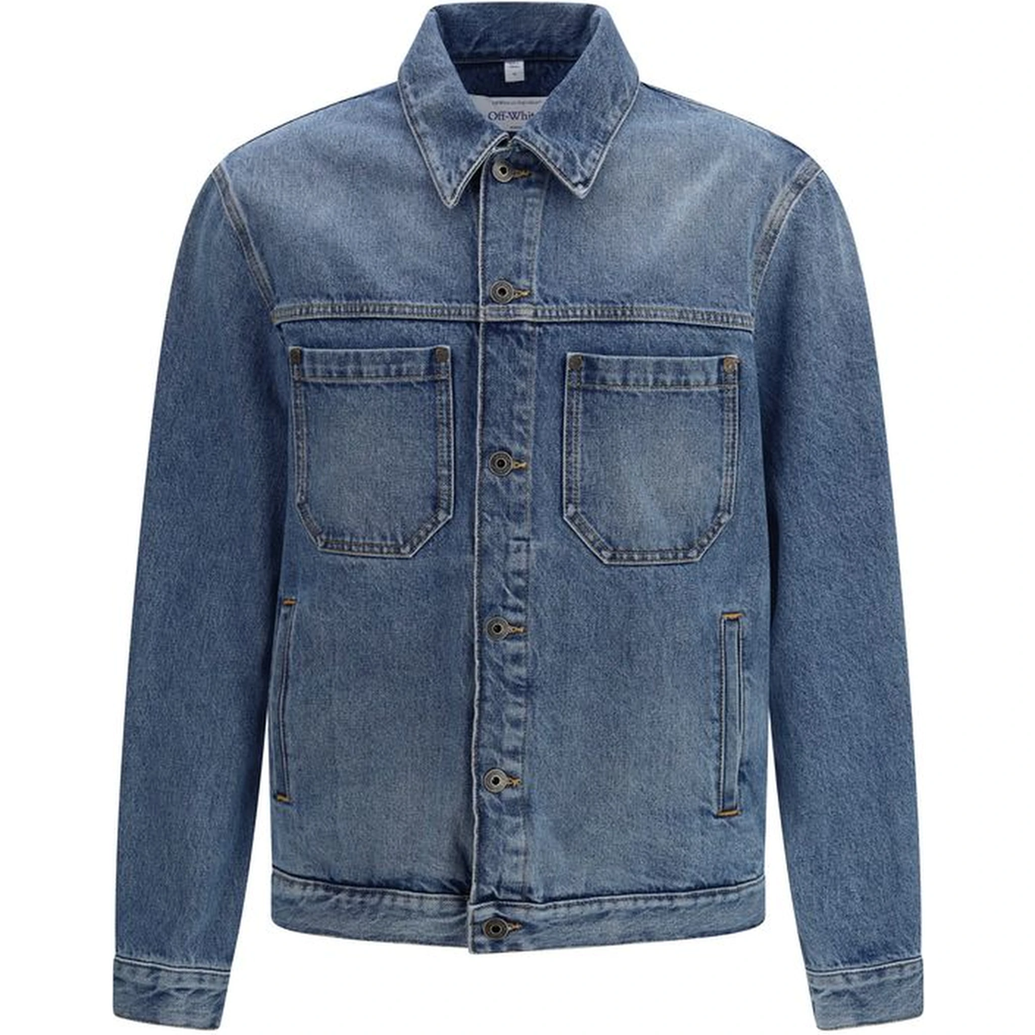 Blue Cotton Denim Jacket
