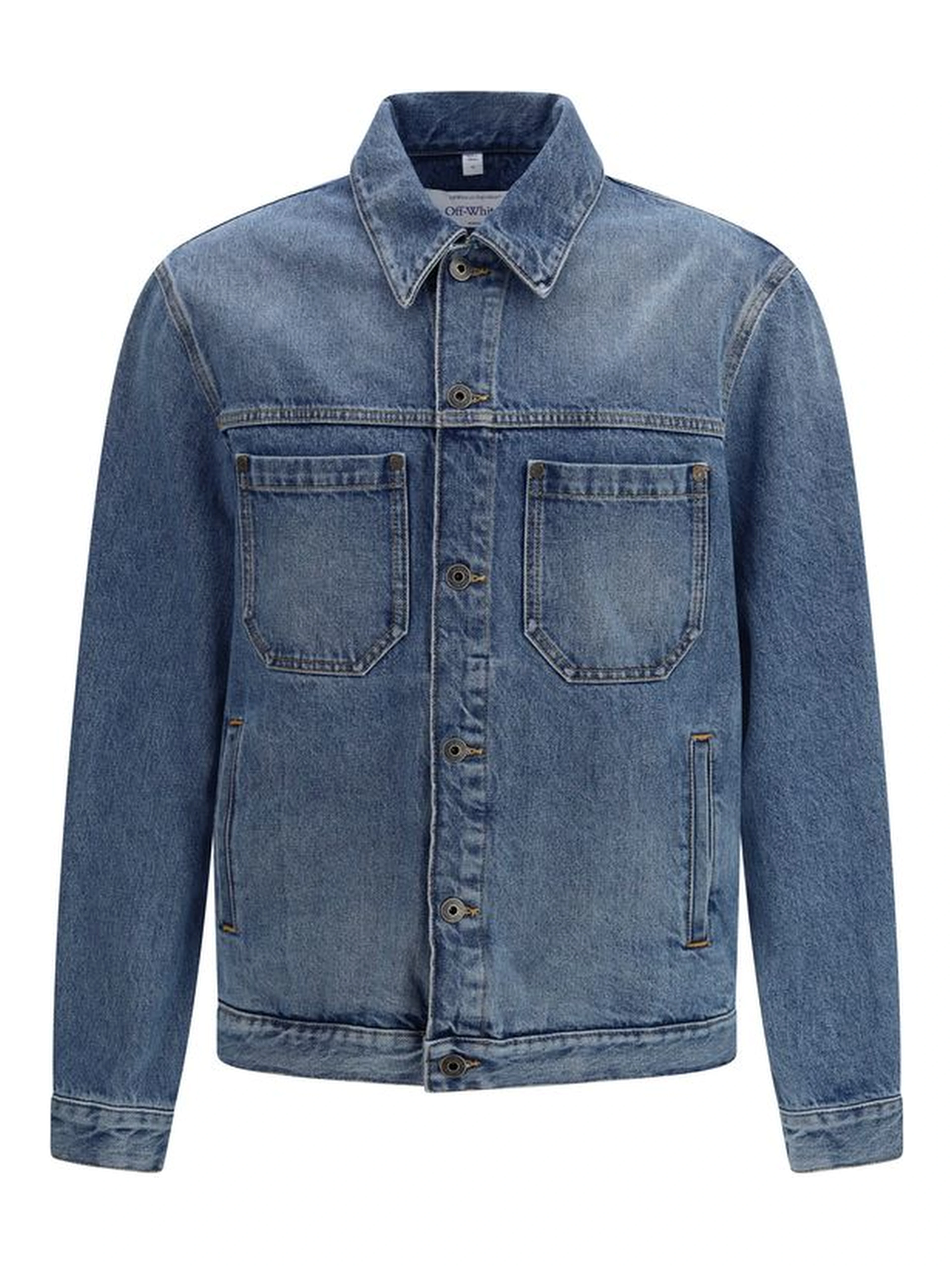 Blue Cotton Denim Jacket