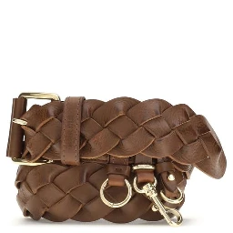 Brown Calf Leather Bos Taurus Belt