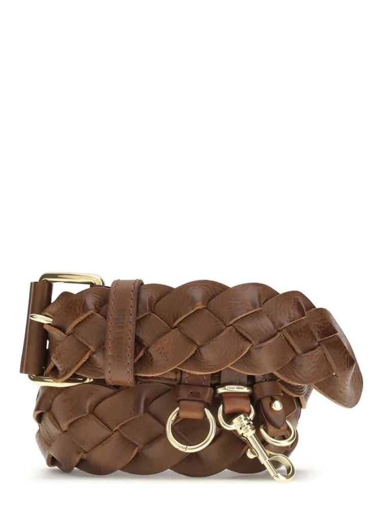 Brown Calf Leather Bos Taurus Belt