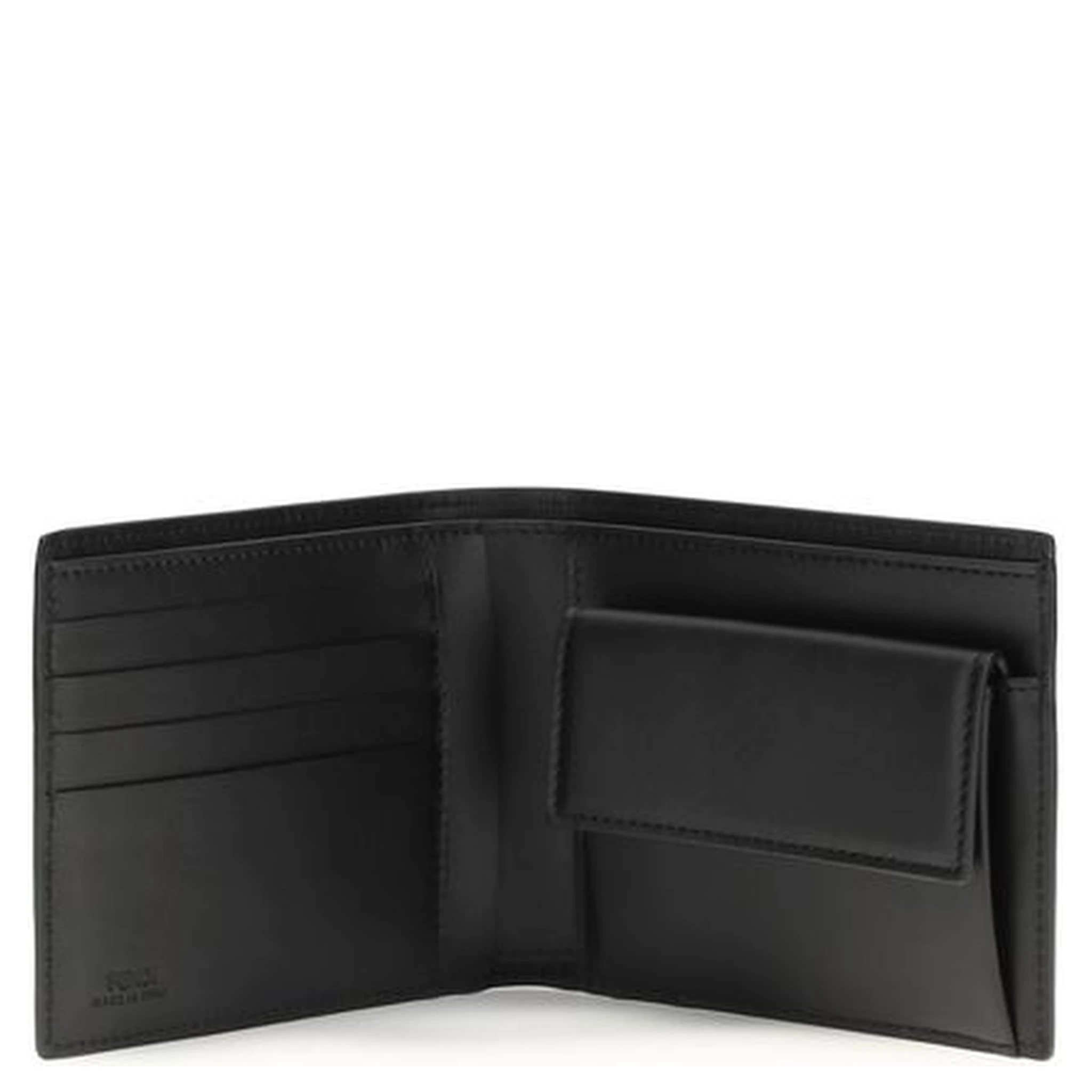 Black Calf Leather Bos Taurus Wallet