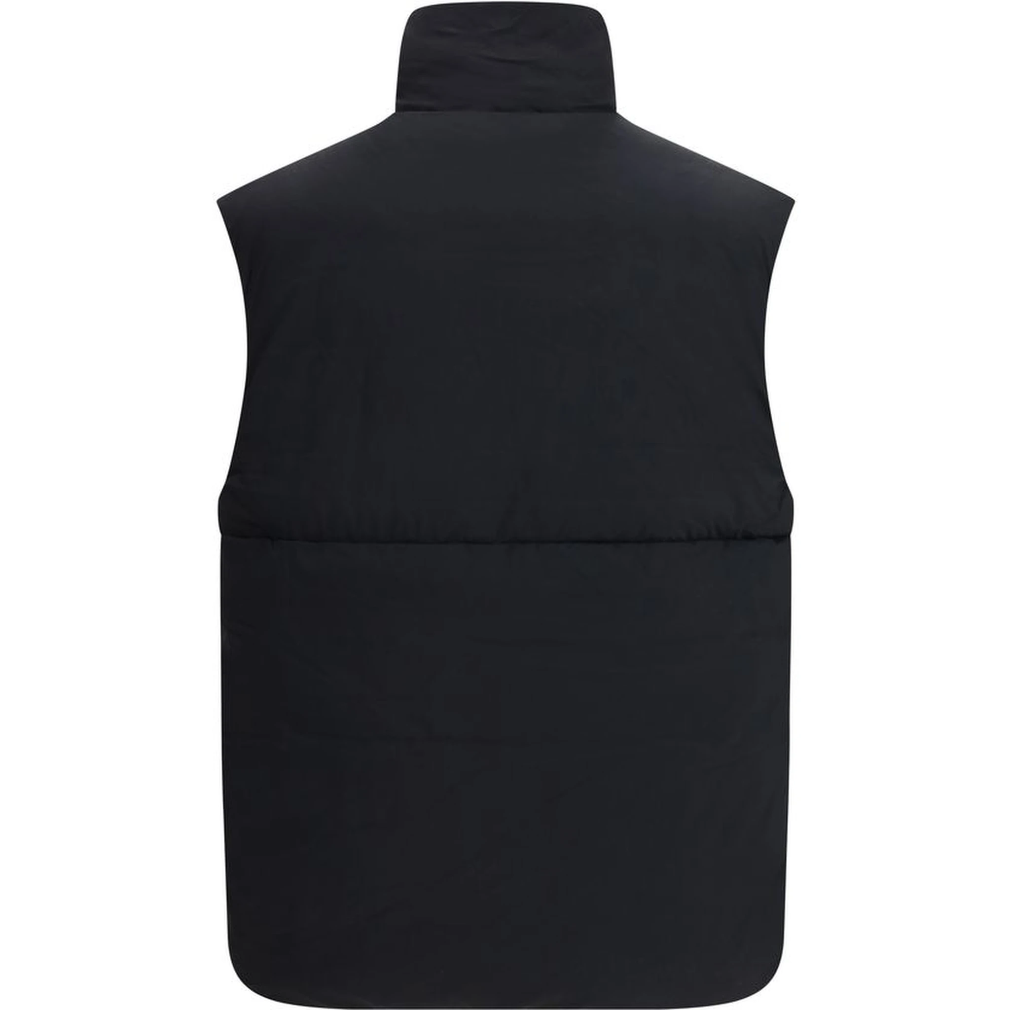 Black Polyamide Sleveless Jacket