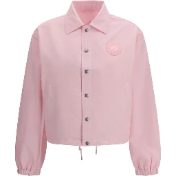 Multicolor Recycled Polyamide Full-Length Jacket