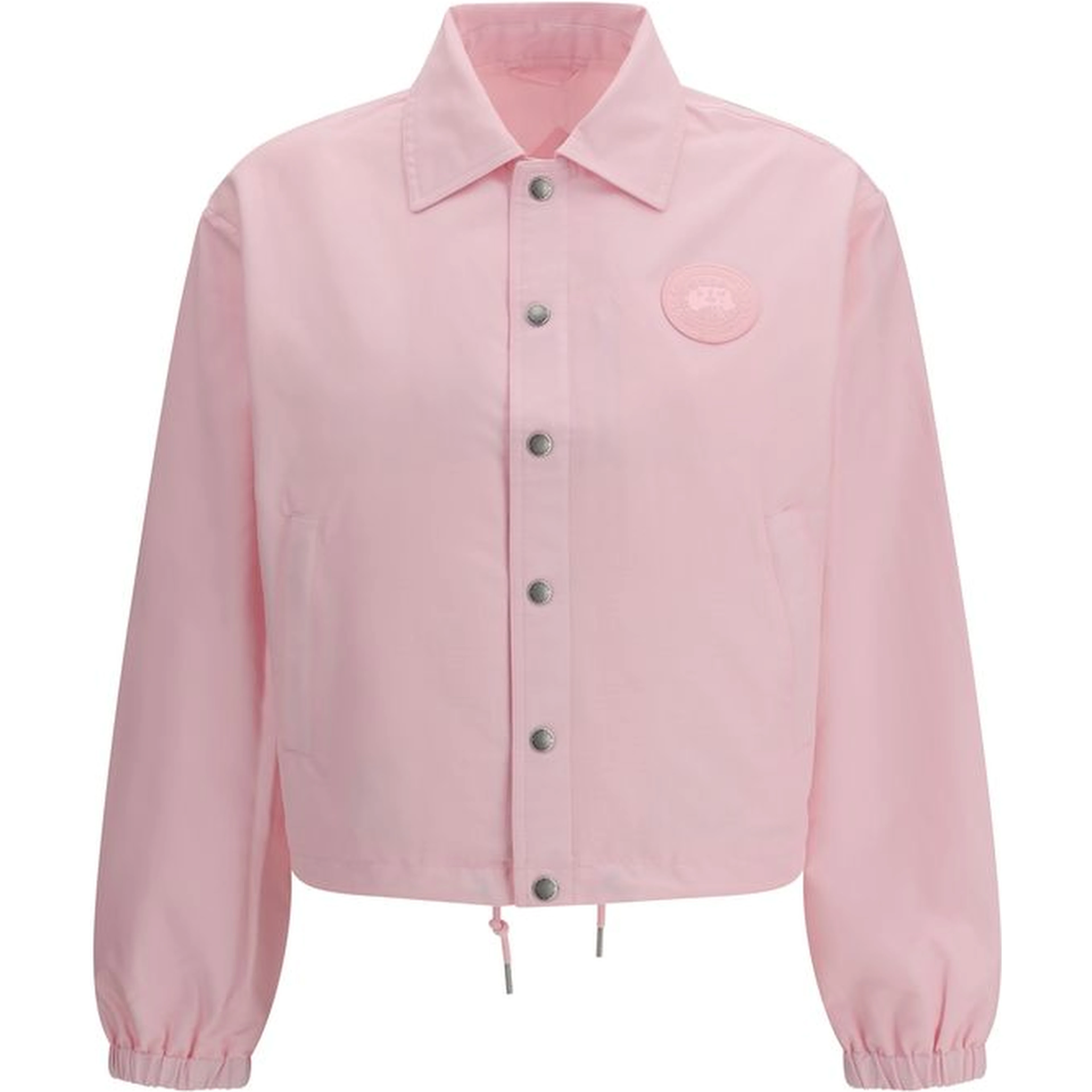 Multicolor Recycled Polyamide Full-Length Jacket