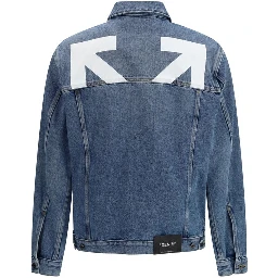 Blue Cotton Denim Jacket