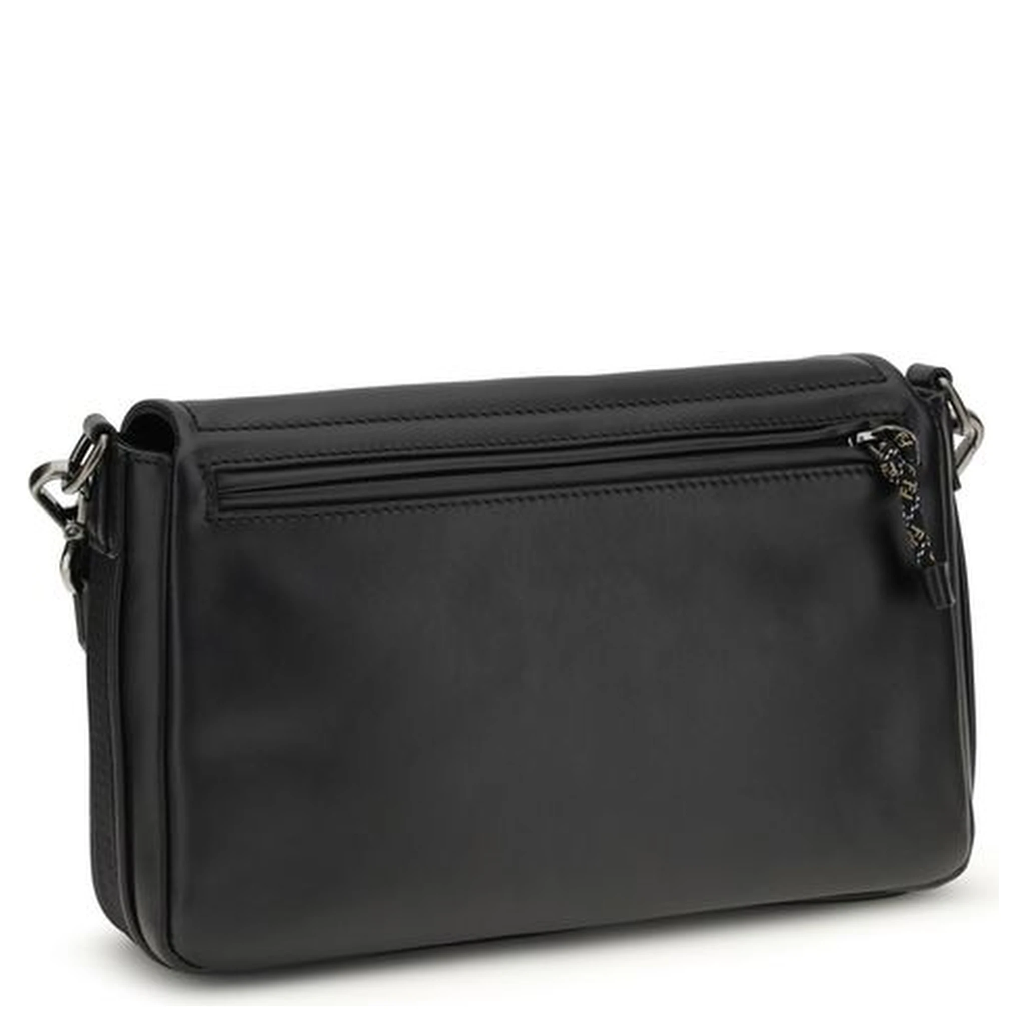 Black Calf Leather Bos Taurus Shoulder Bag
