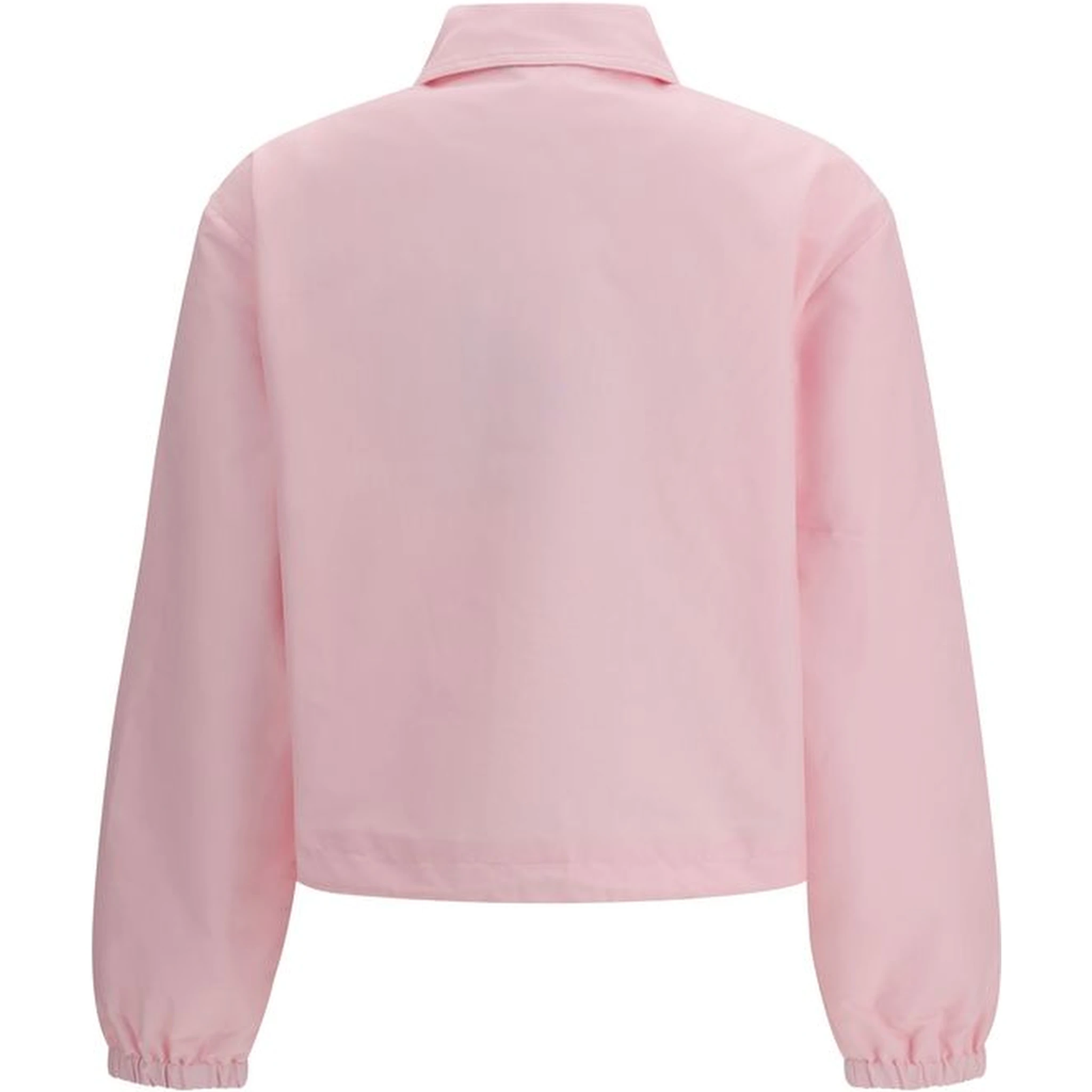 Multicolor Recycled Polyamide Full-Length Jacket